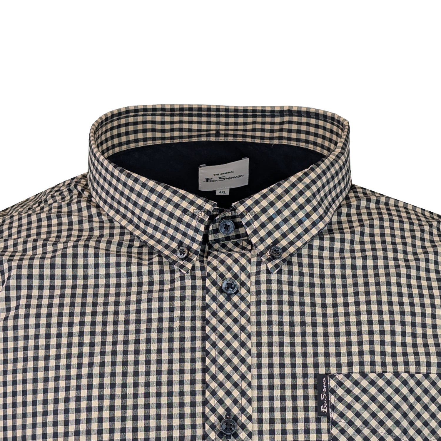 Ben Sherman S/S Shirt - 0059142IL - Black 2