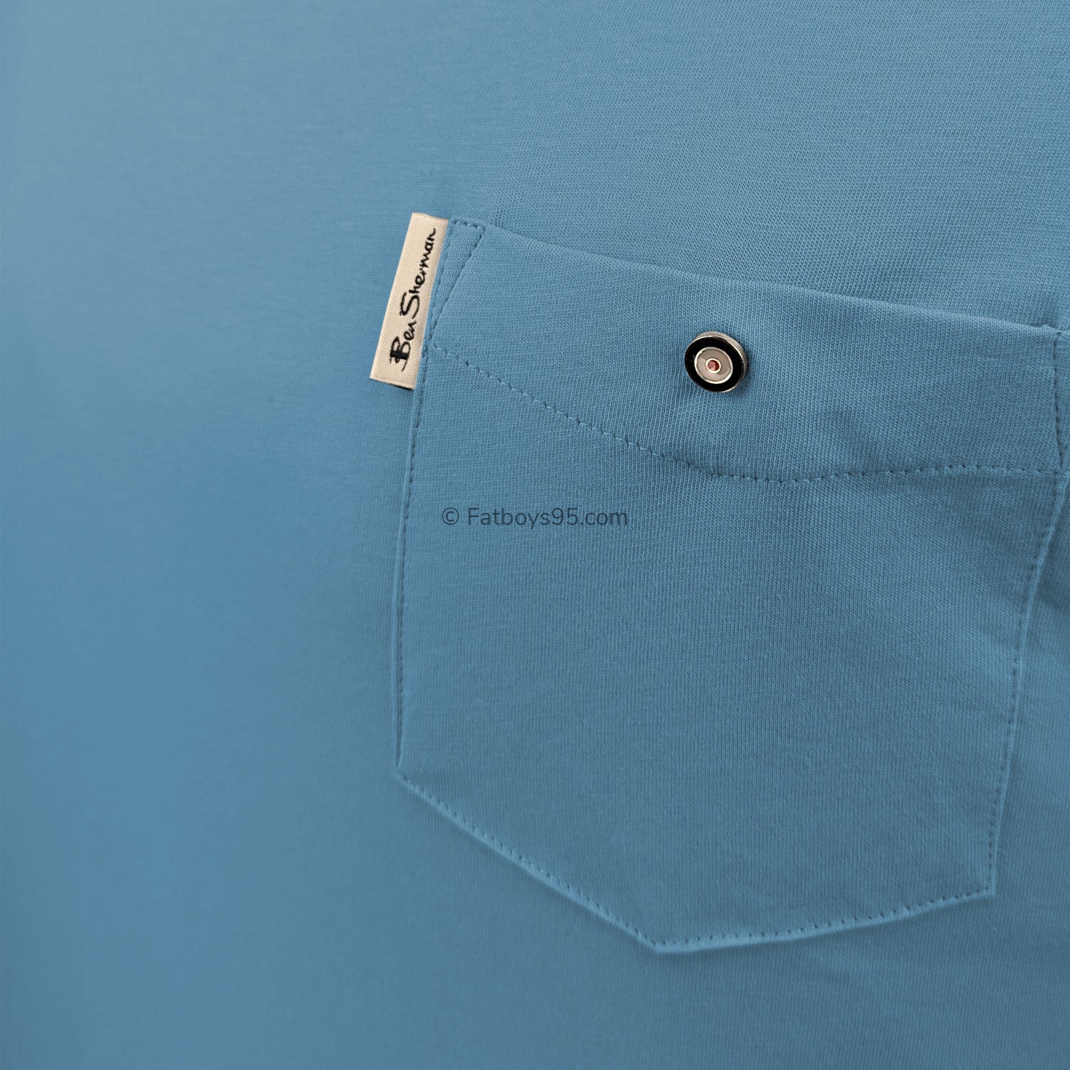 Ben Sherman Signature Tee - 0059326IL - Wedgewood Blue 3