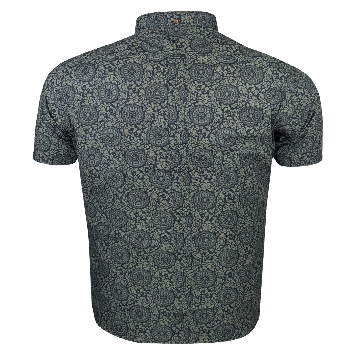 Ben Sherman S/S Shirt - 0066662IL - Dark Khaki 3