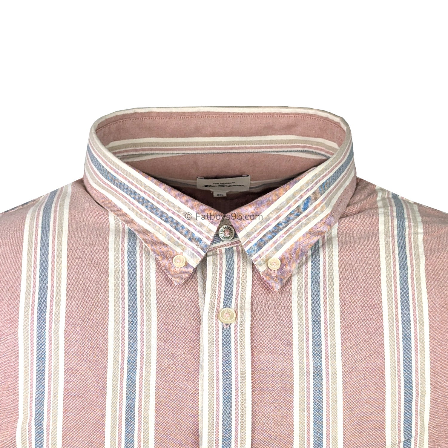 Ben Sherman S/S Shirt - 0066695IL - Dark Pink 2