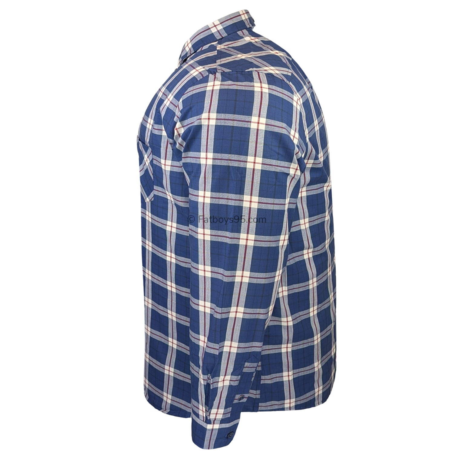 Ben Sherman L/S Shirt - 0068083IL - Royal 4