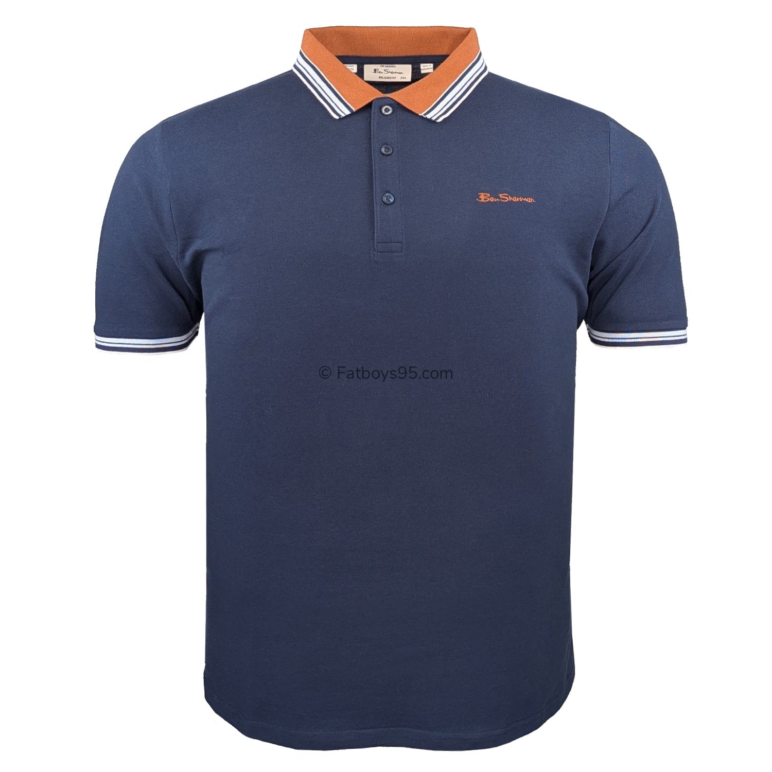 Ben Sherman House Collar Polo - 1012407IL - Dark Navy 1