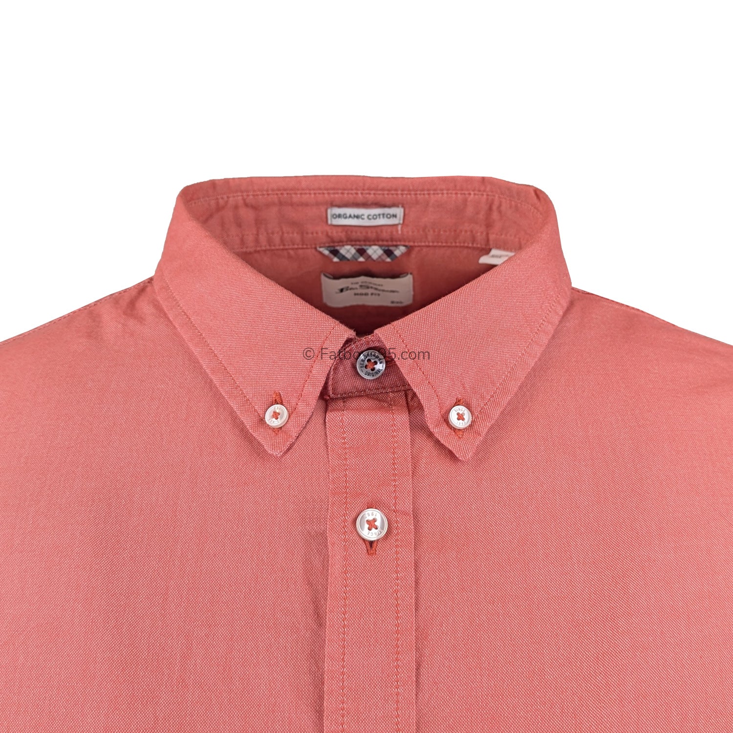 Ben Sherman S/S Oxford Shirt - 1012489IL - Cerise 2