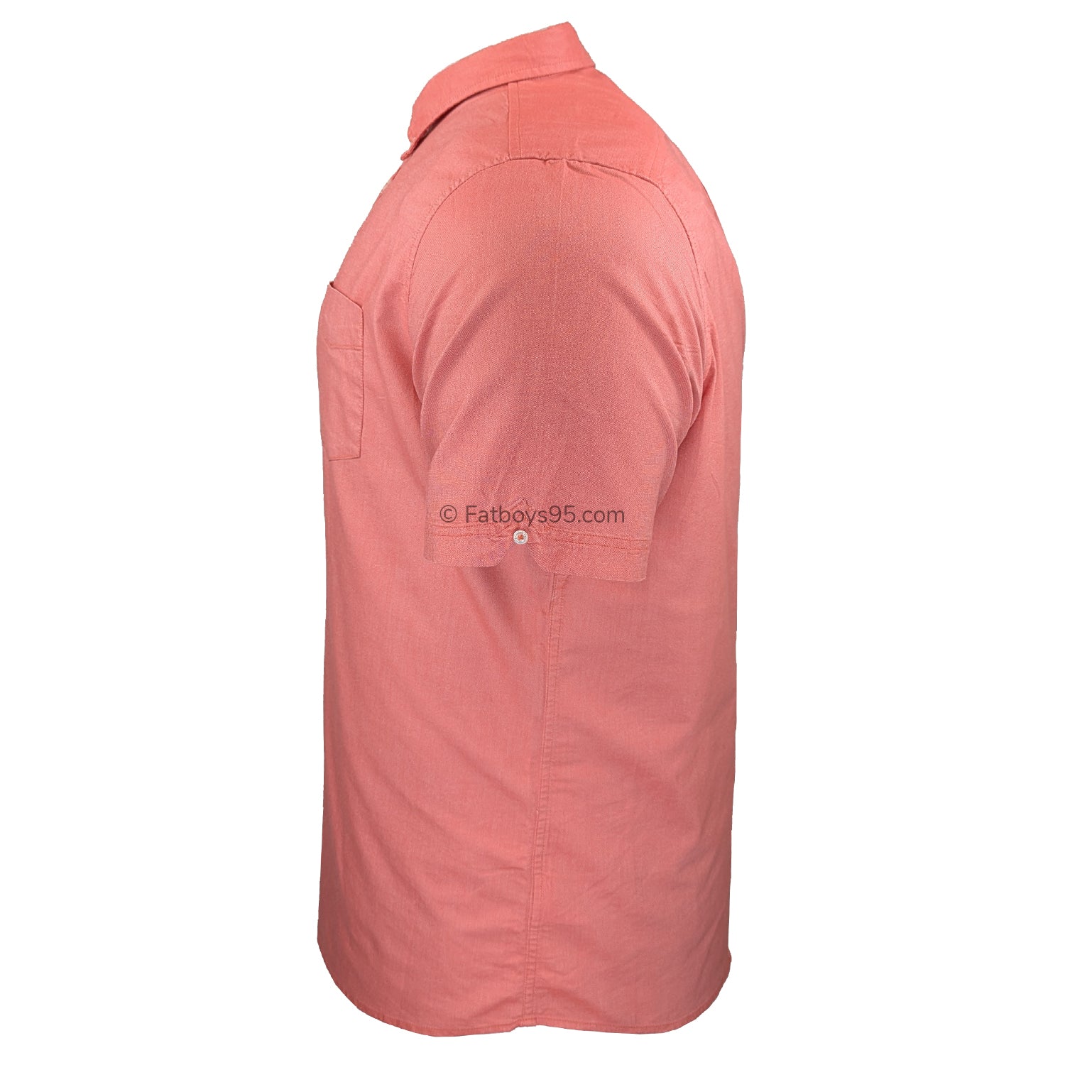 Ben Sherman S/S Oxford Shirt - 1012489IL - Cerise 6