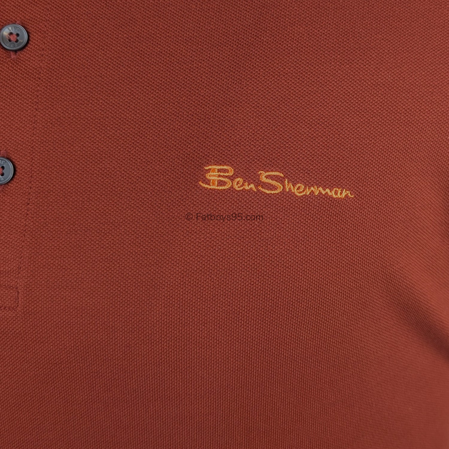 Ben Sherman Signature Polo - 1012790IL - Burnt Orange 3