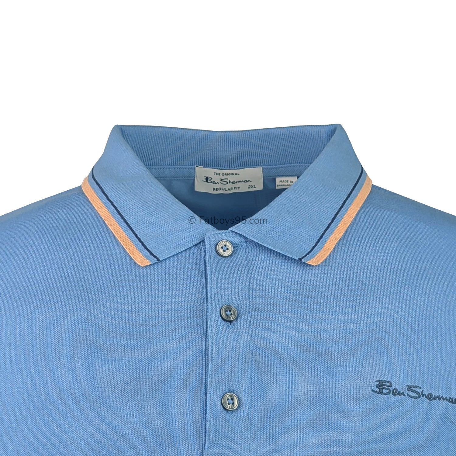 Ben Sherman Signature Polo - 1012790IL - Lake Blue 2
