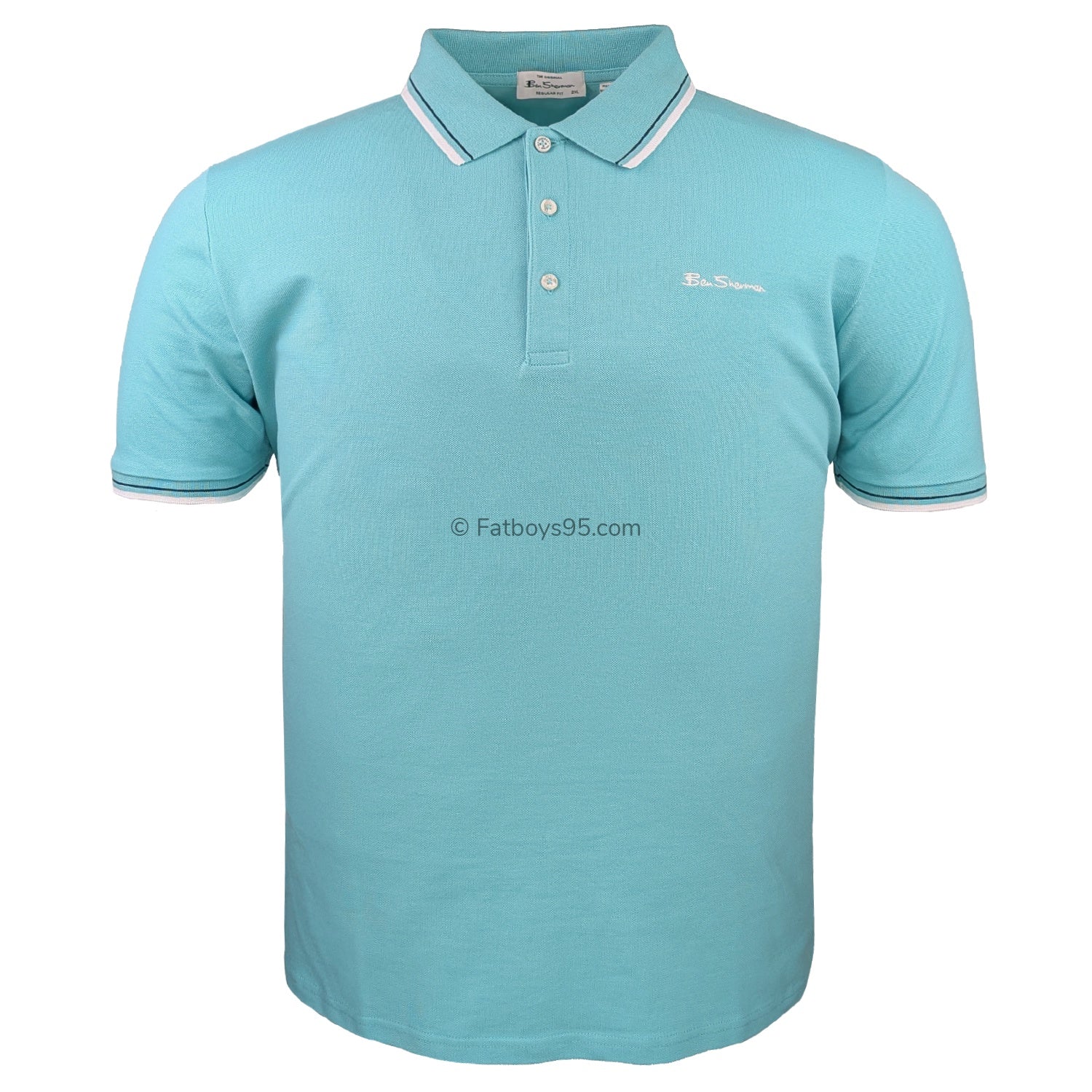 Ben Sherman Signature Polo - 1012790IL - Turquoise 1