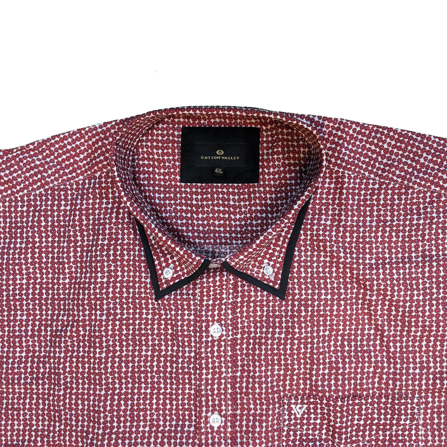 Cotton Valley L/S Shirt - 15618 - Red