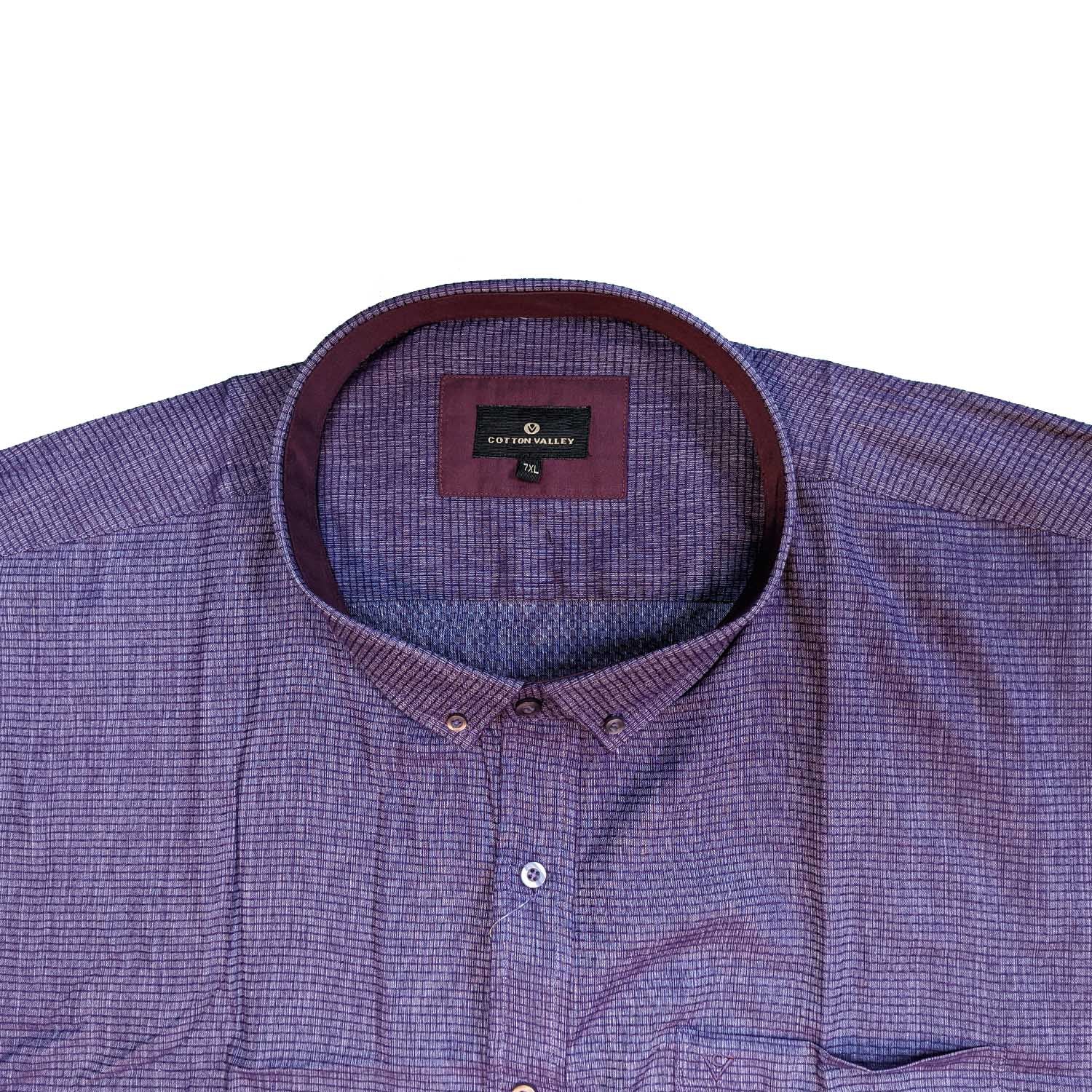 Cotton Valley L/S Shirt - 15650 - Purple