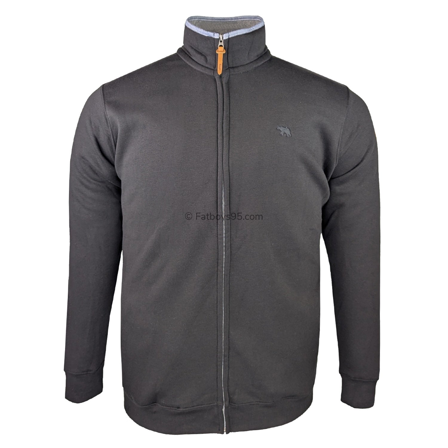 D555 Full Zip Sweatshirt - Johnson (621804) - Black 3