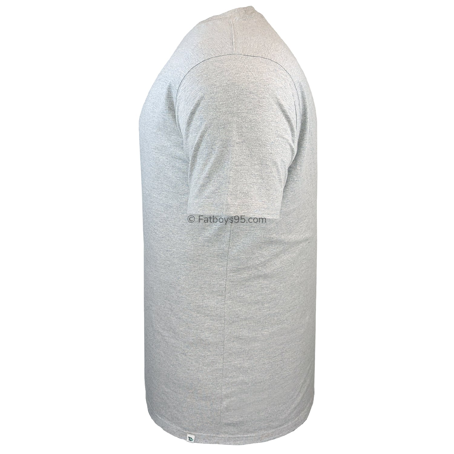 D555 Plain Round Neck T-Shirt - KS16581 - Flyers - Grey Marl 4