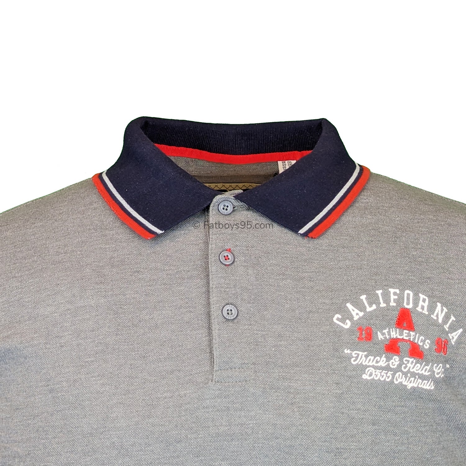 D555 Polo - Mersea (611305) - Grey Marl 2