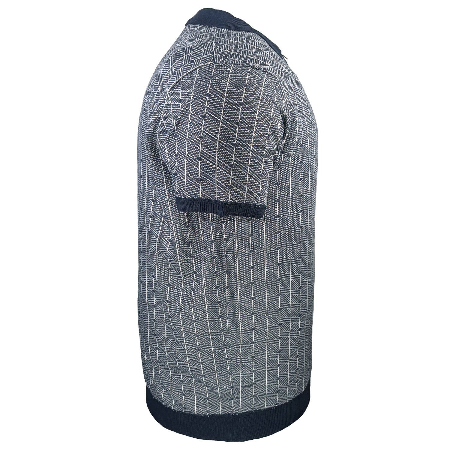 D555 1/4 Zip Polo - Perry (611910) - Navy 5