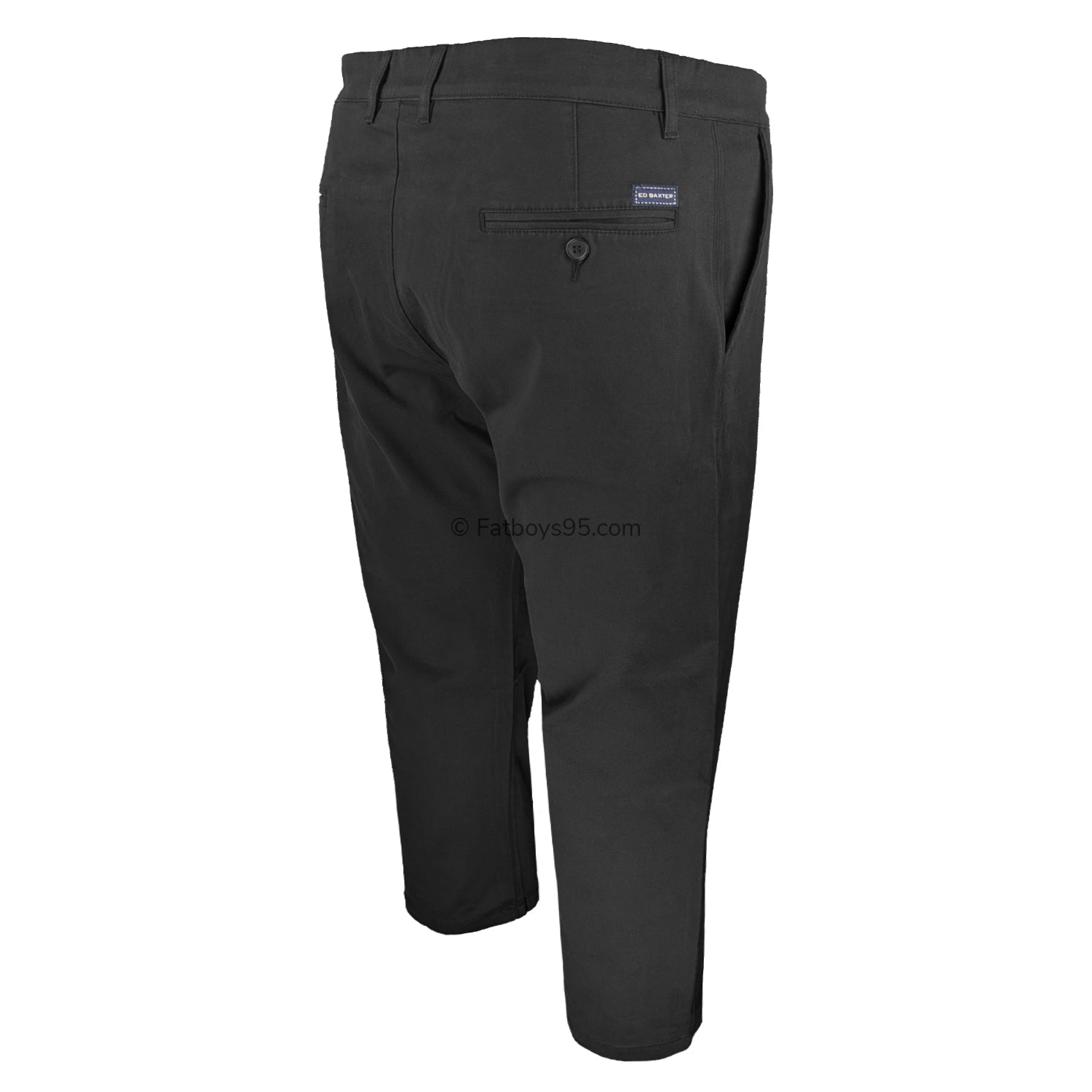 Ed Baxter Underbelly Stretch Chinos - EB441 - Black