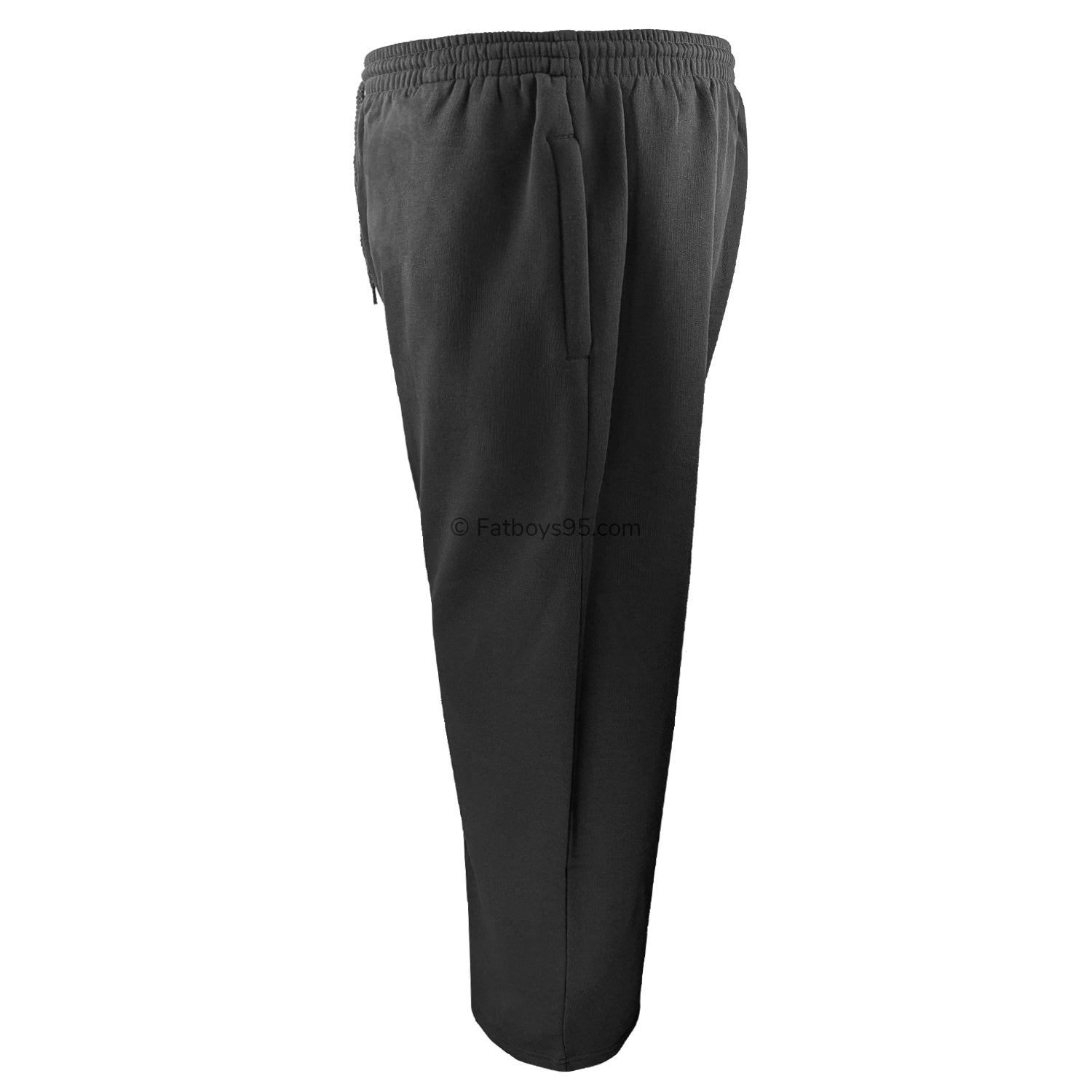 Espionage Joggers (Extra Long) - JOG001 - Open Cuff - Black 3