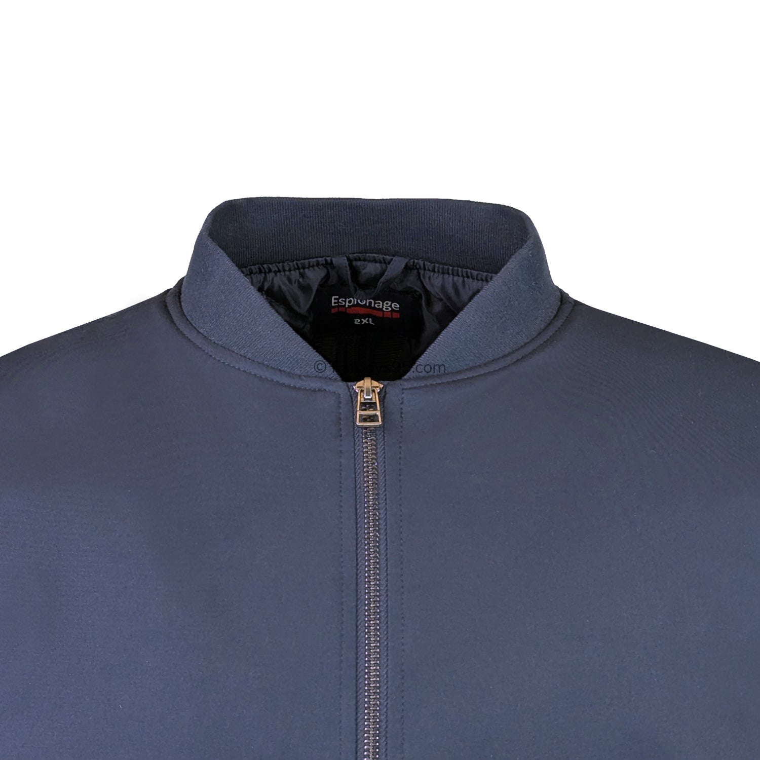 Espionage Padded Oxford Jacket - JT125 - Navy 2