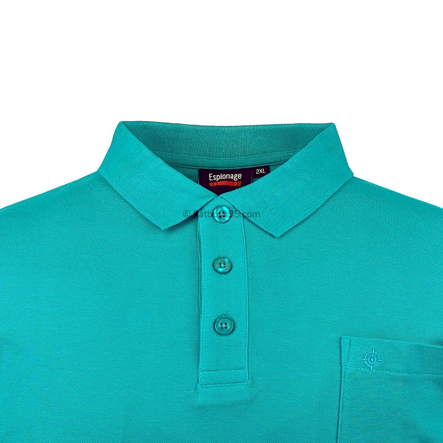 Espionage Plain Polo - P074A - Jade 2