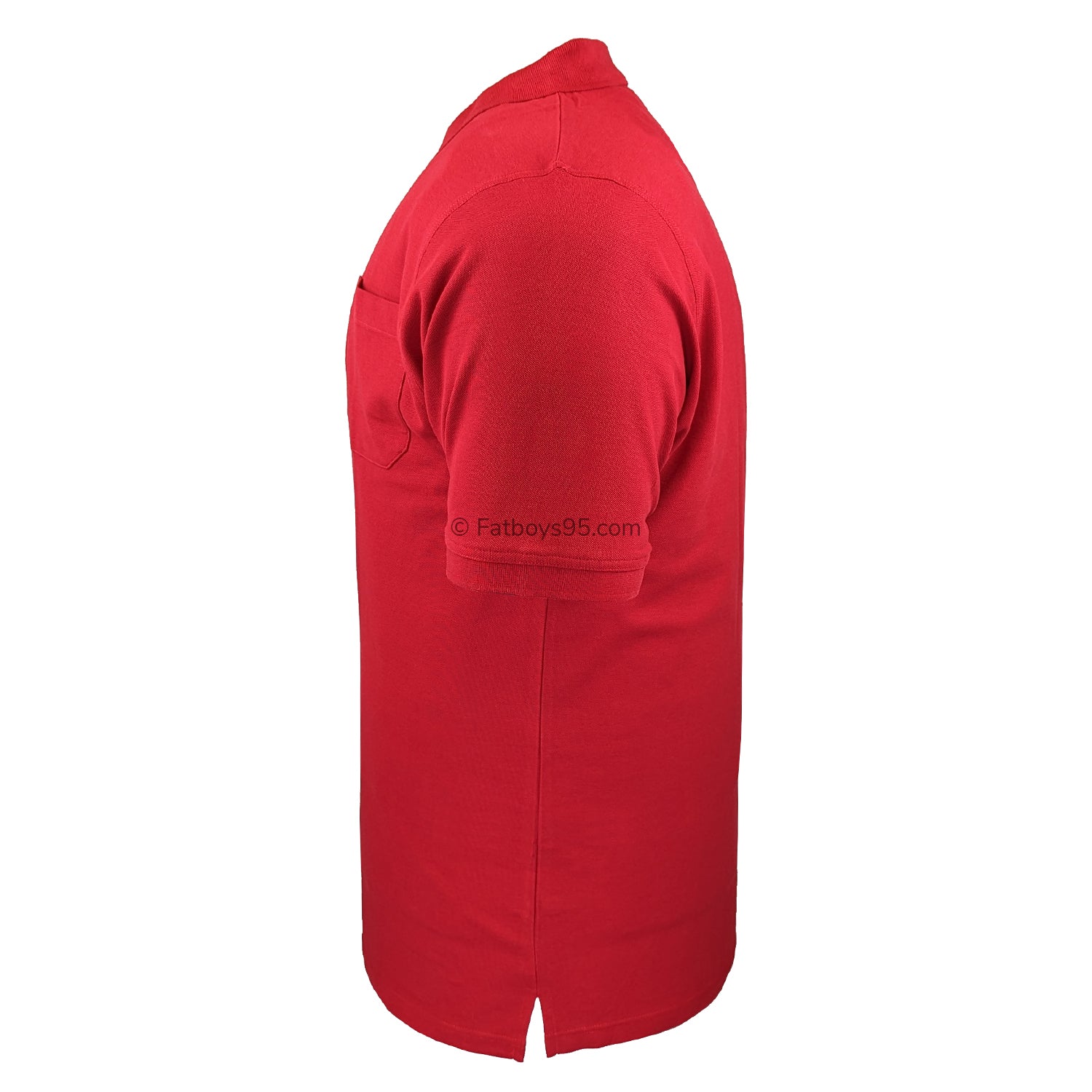 Espionage Plain Polo - P074A - Red 4