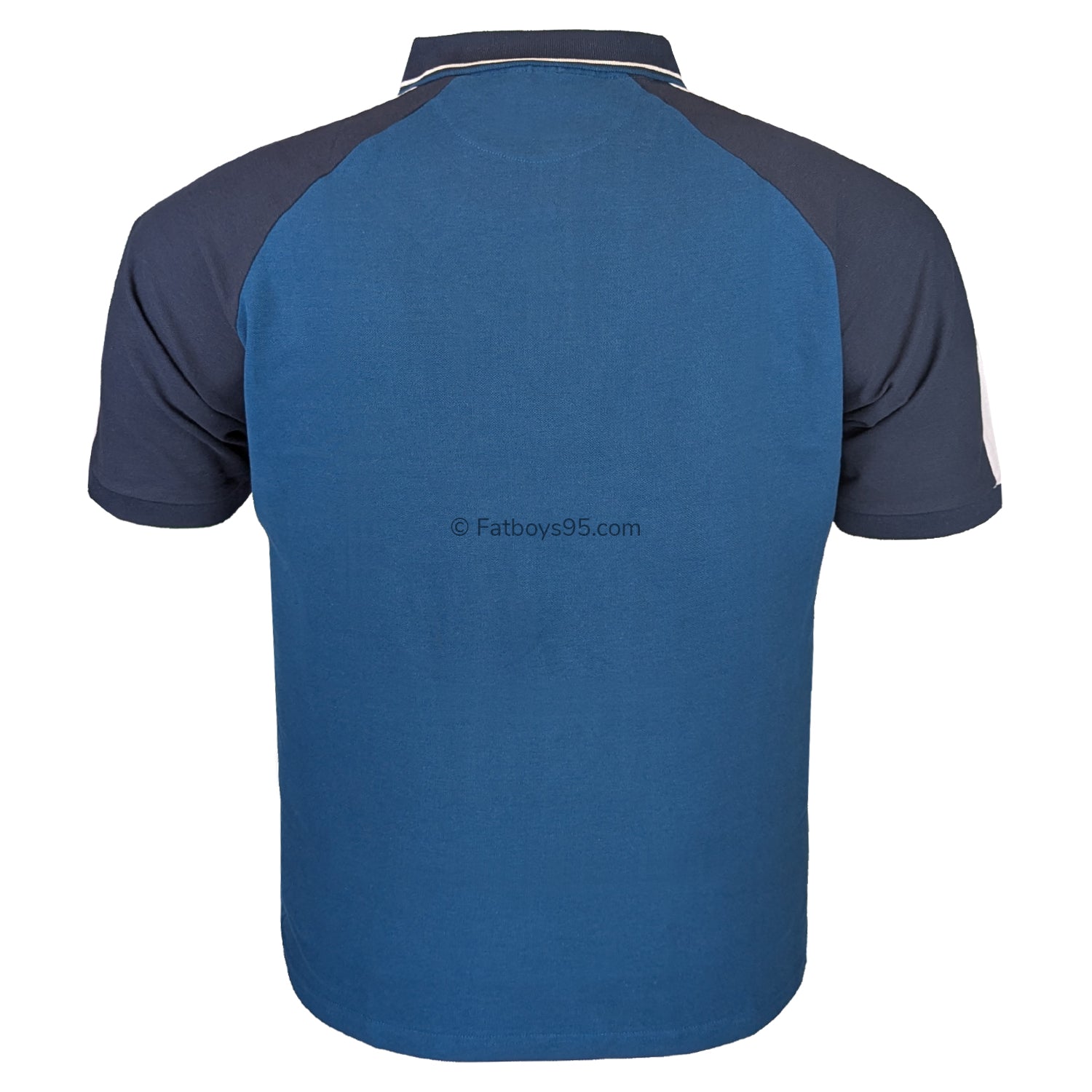 Espionage Cut & Sew Polo - P190 - Deep Teal / Navy 3