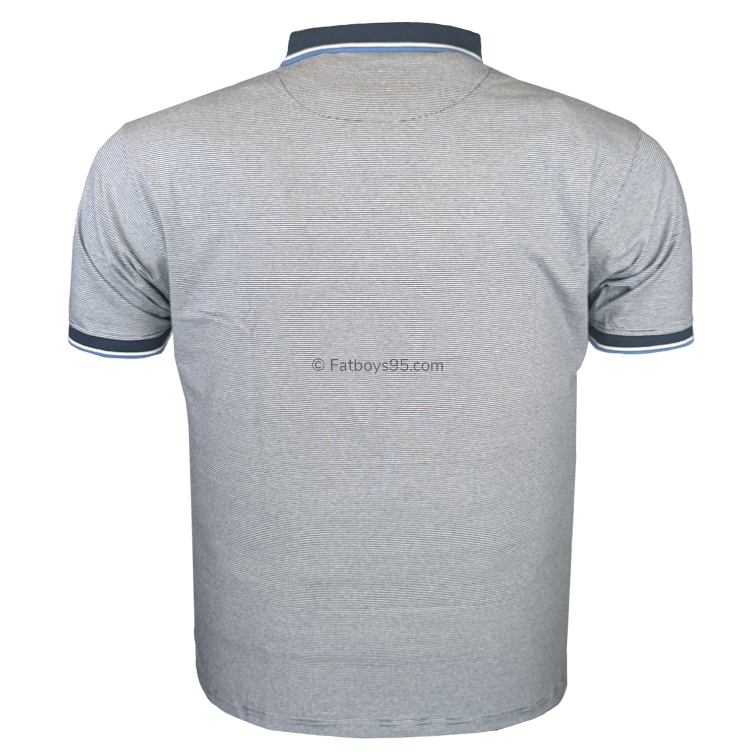 Espionage Stripe Jersey Polo - P191 - Navy 3