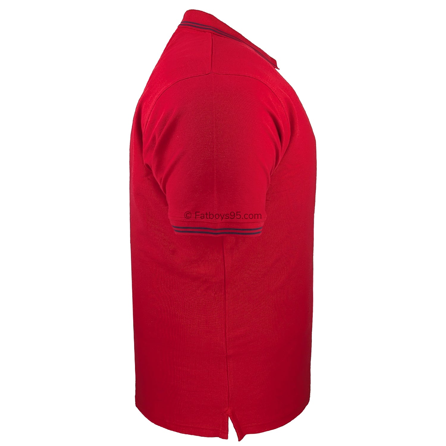 Espionage Tipped Pique Polo - P232 - Red 5