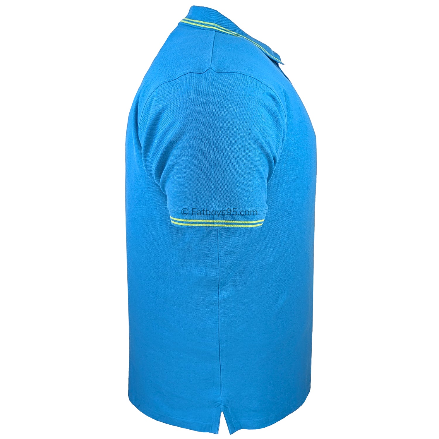 Espionage Tipped Pique Polo - P232 - Turquoise 5