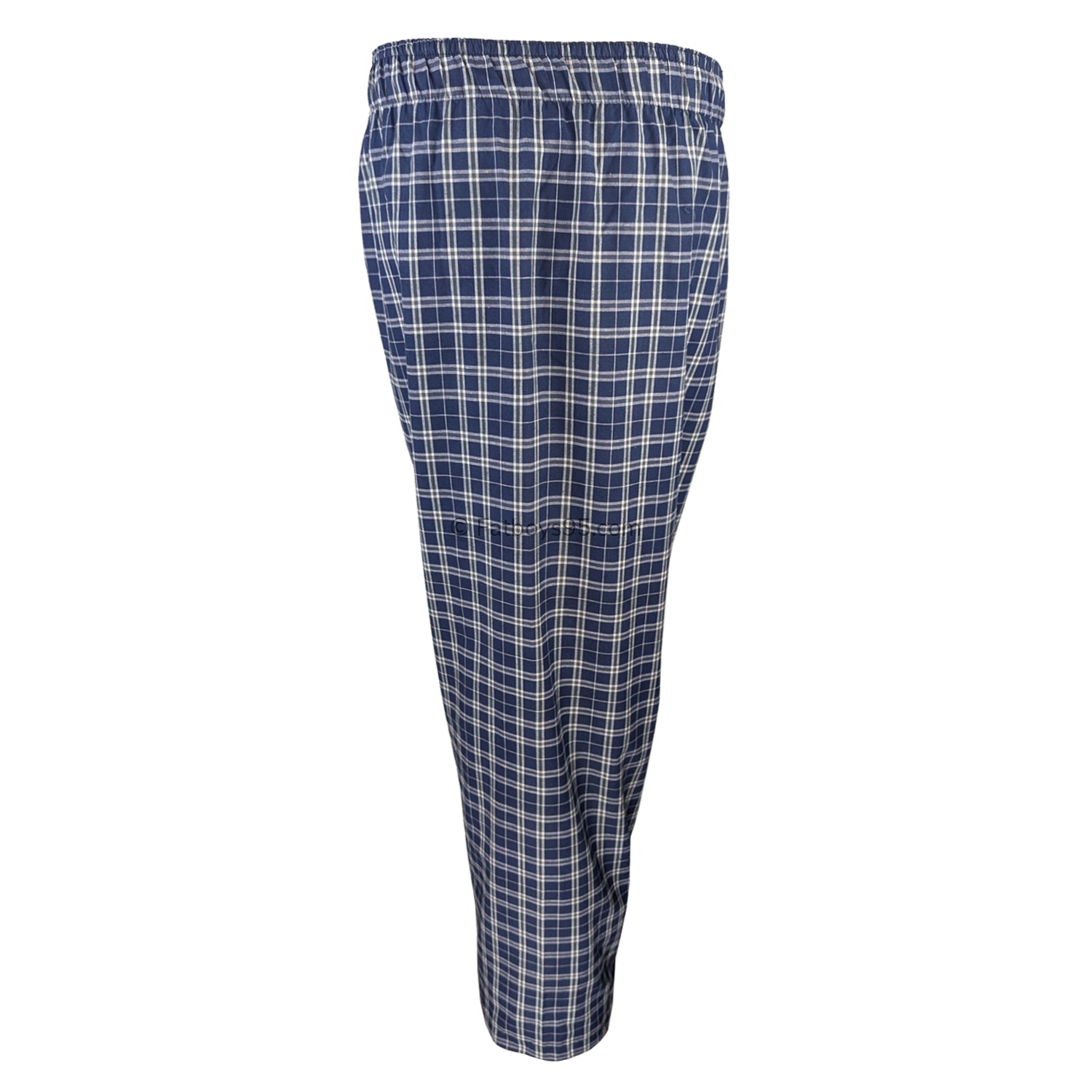 Espionage Traditional PJs (Shirt & Trousers) - PJ156 - Navy Check 12
