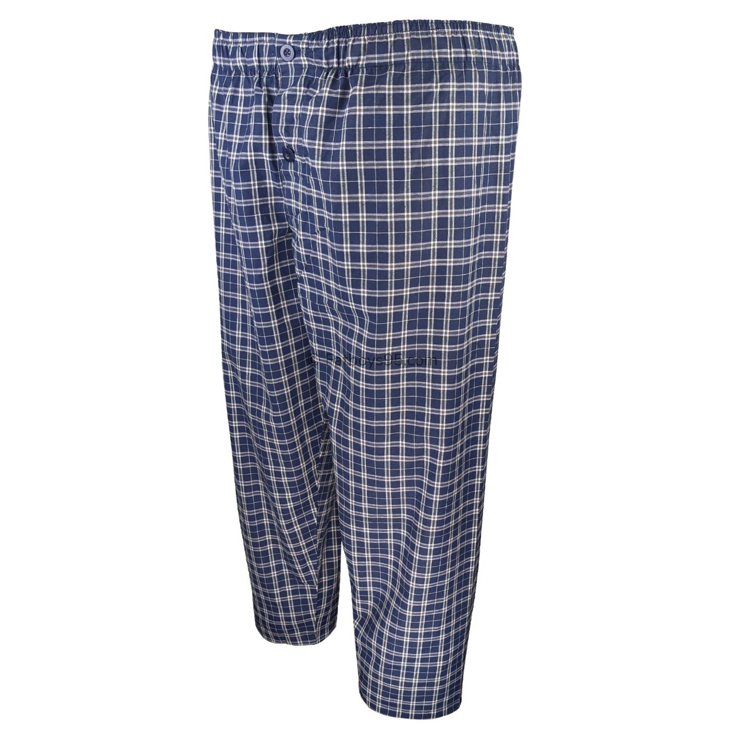 Espionage Traditional PJs (Shirt & Trousers) - PJ156 - Navy Check 8