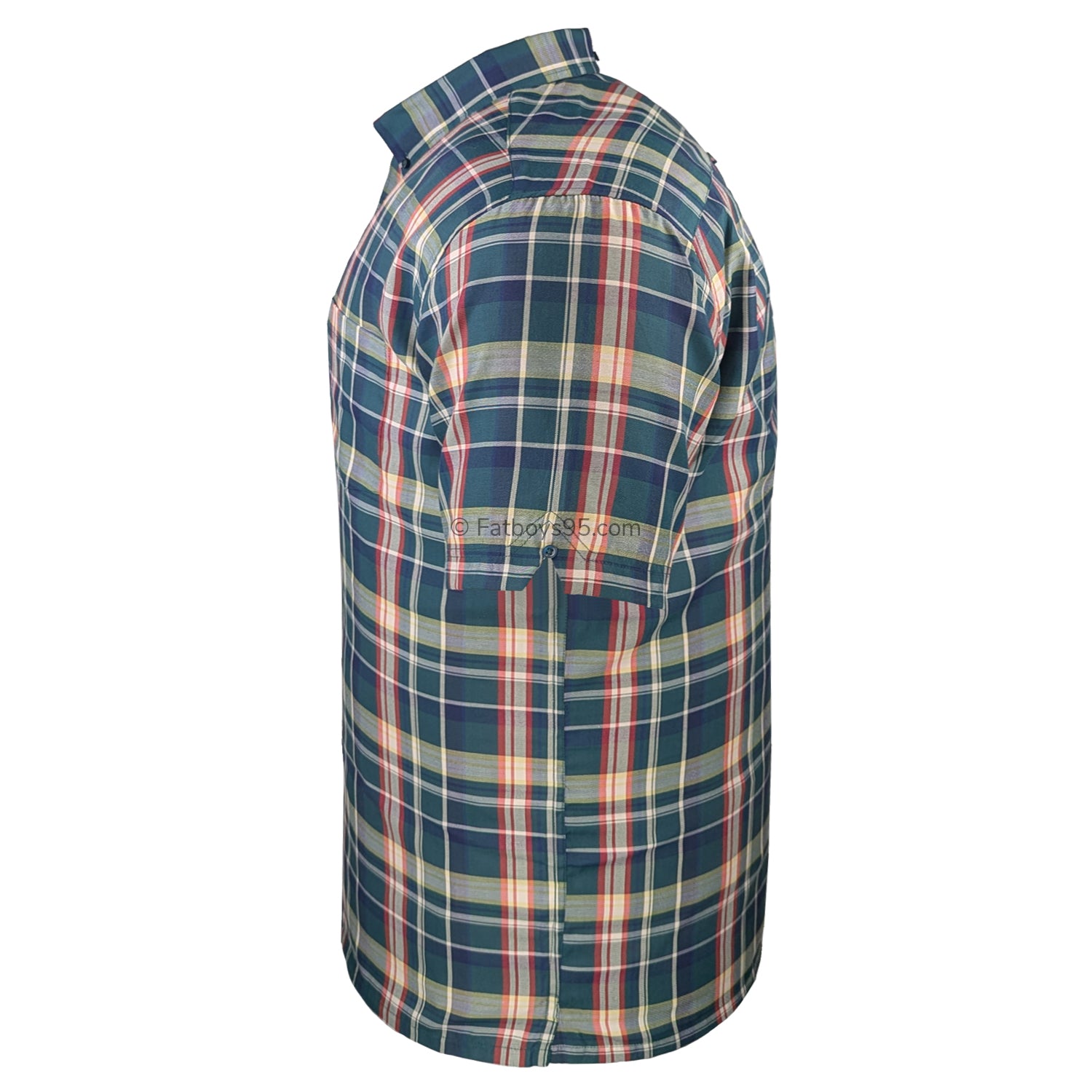 Espionage Check S/S Shirt - SH447 - Green 4