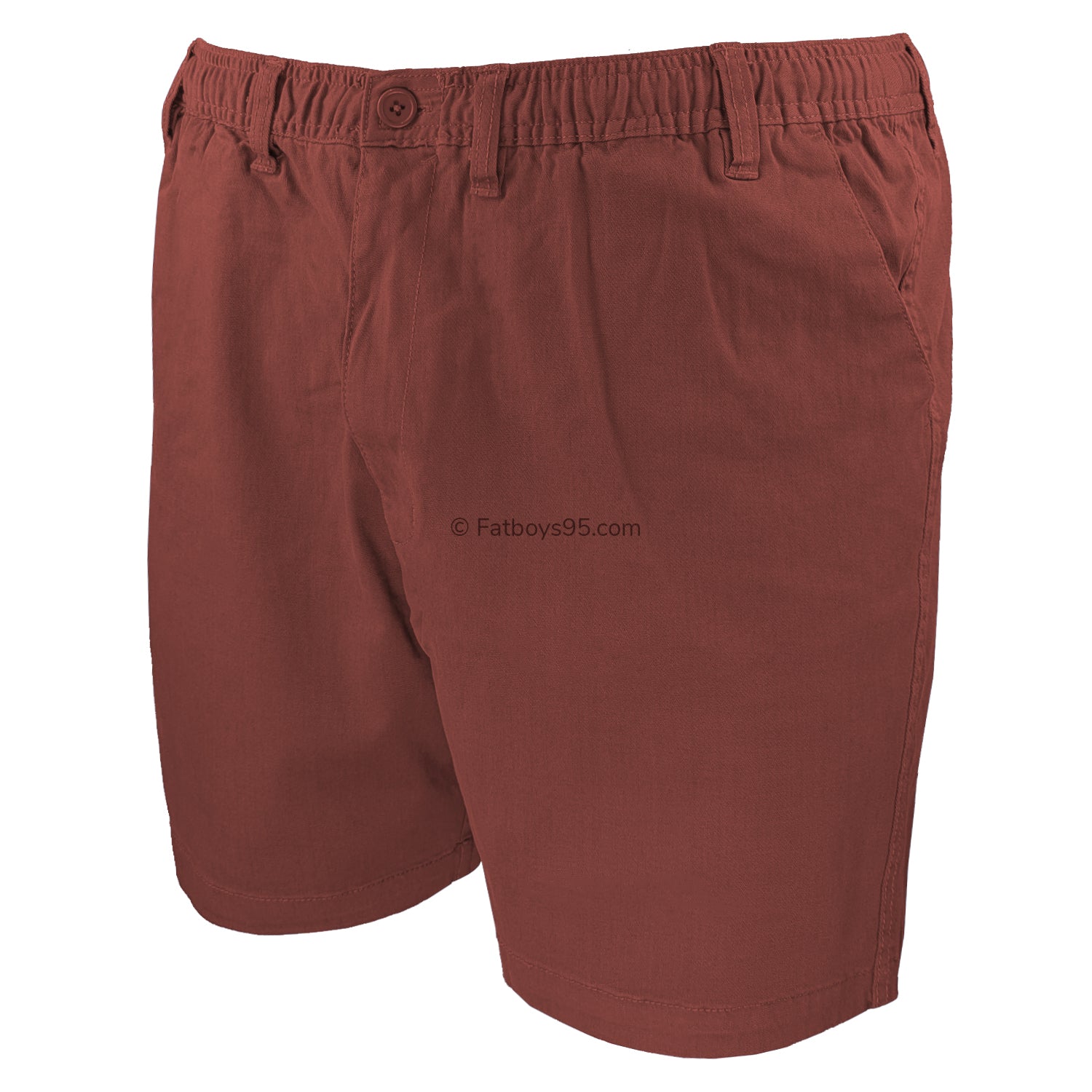 Espionage Stretch Rugby Shorts - ST019A - Brick Red 2
