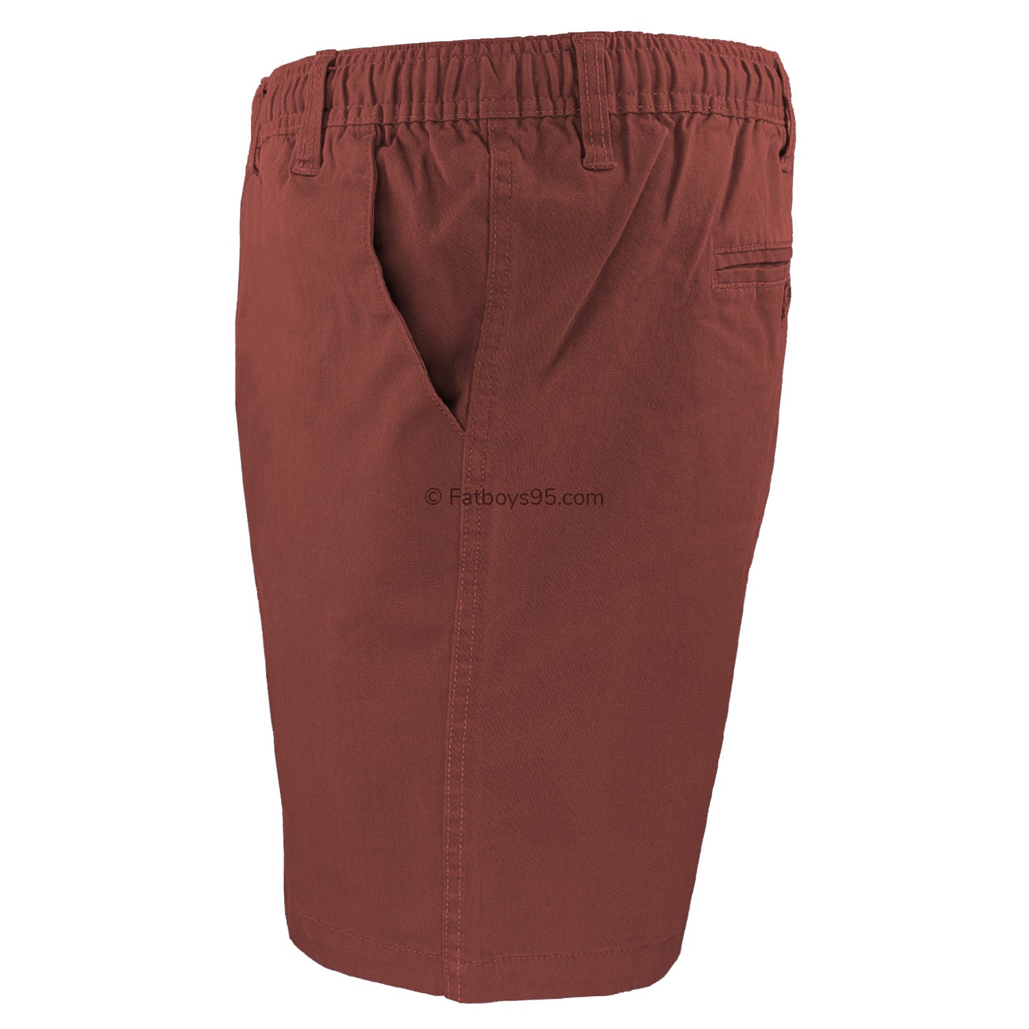 Espionage Stretch Rugby Shorts - ST019A - Brick Red 3