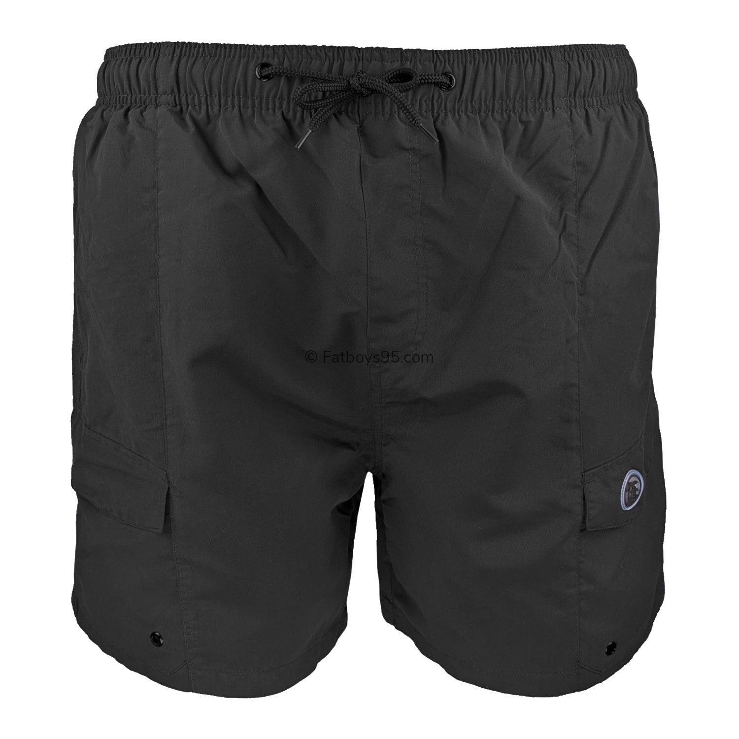 Espionage Cargo Swim Shorts - SW093 - Black