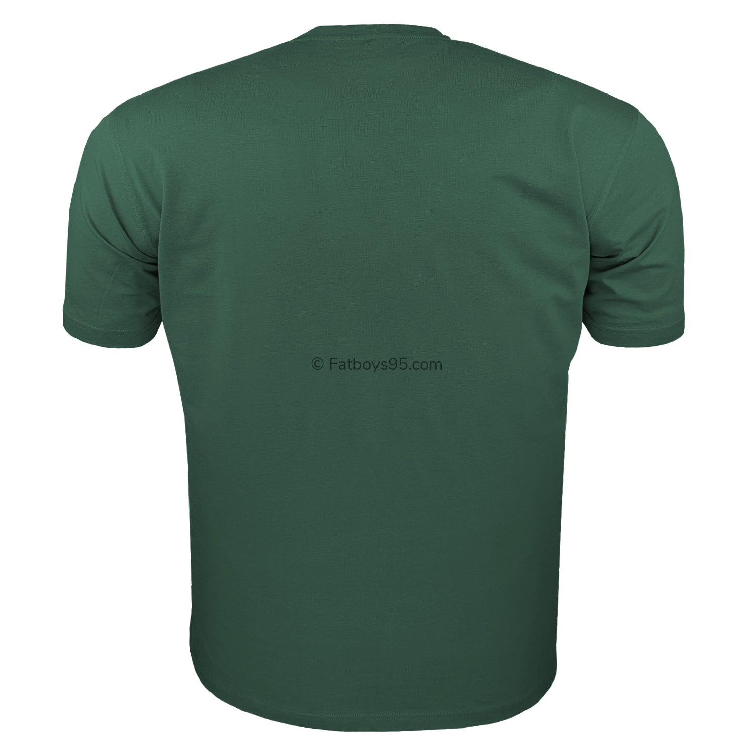 Espionage Plain Round Neck T-Shirt - T015 - Pine Green 3