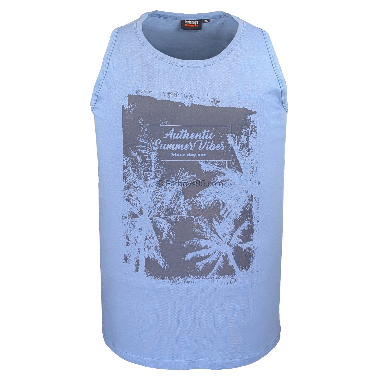 Espionage Summer Vibes Vest - T428 - Blue 1