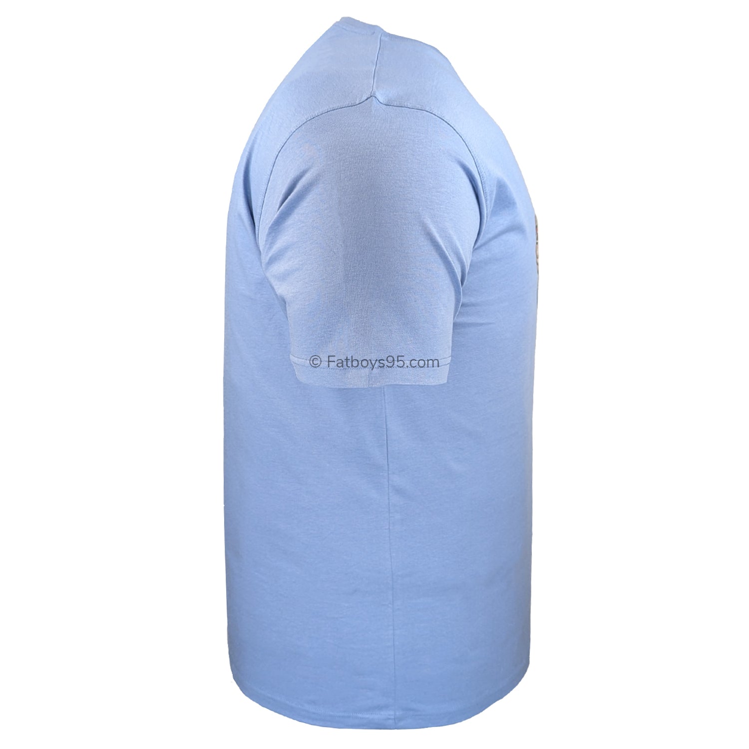 Espionage Graffiti Graphic Print Tee - T433 - Mid Blue 5