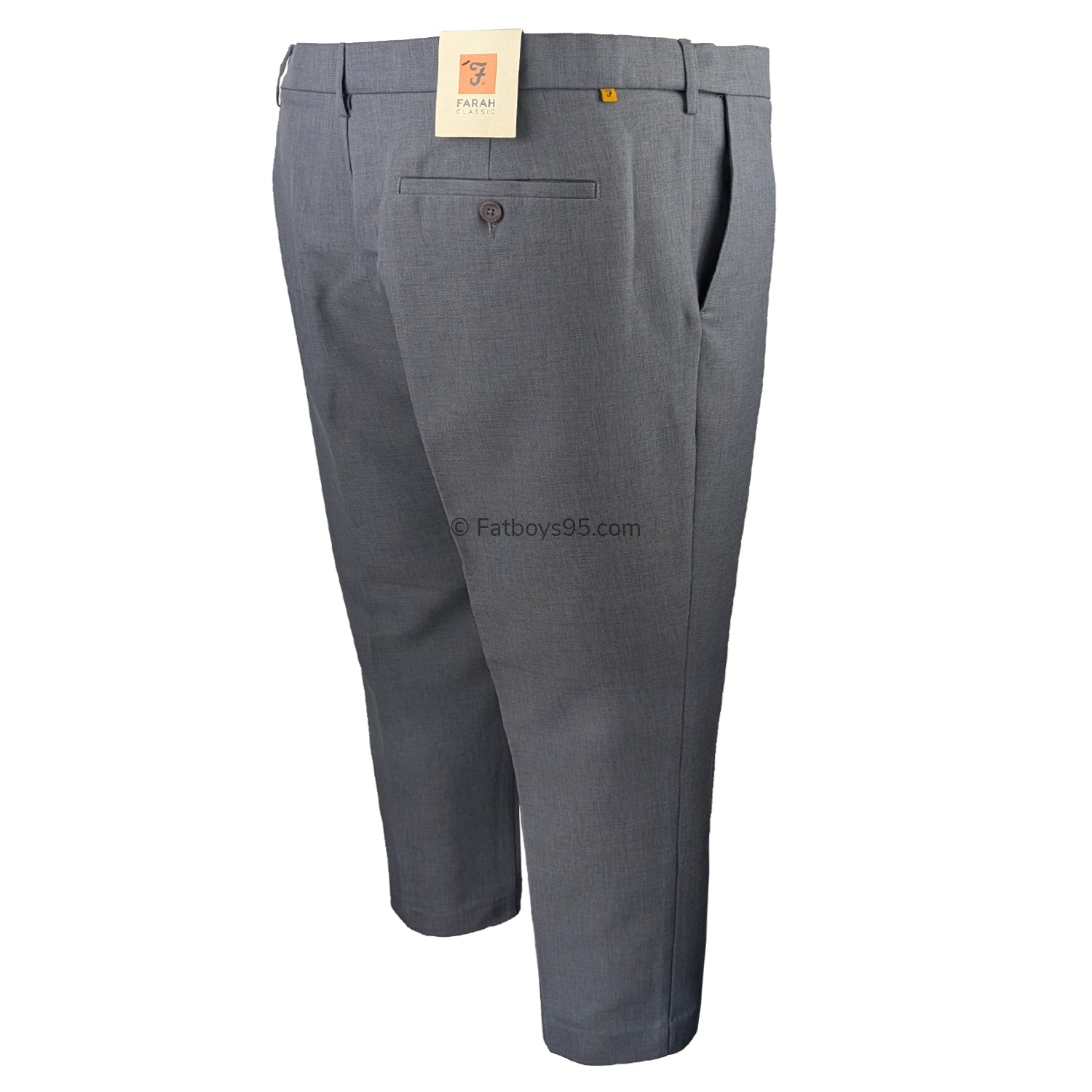 Farah Trousers - FABS7090 - Roachman - Grey 5
