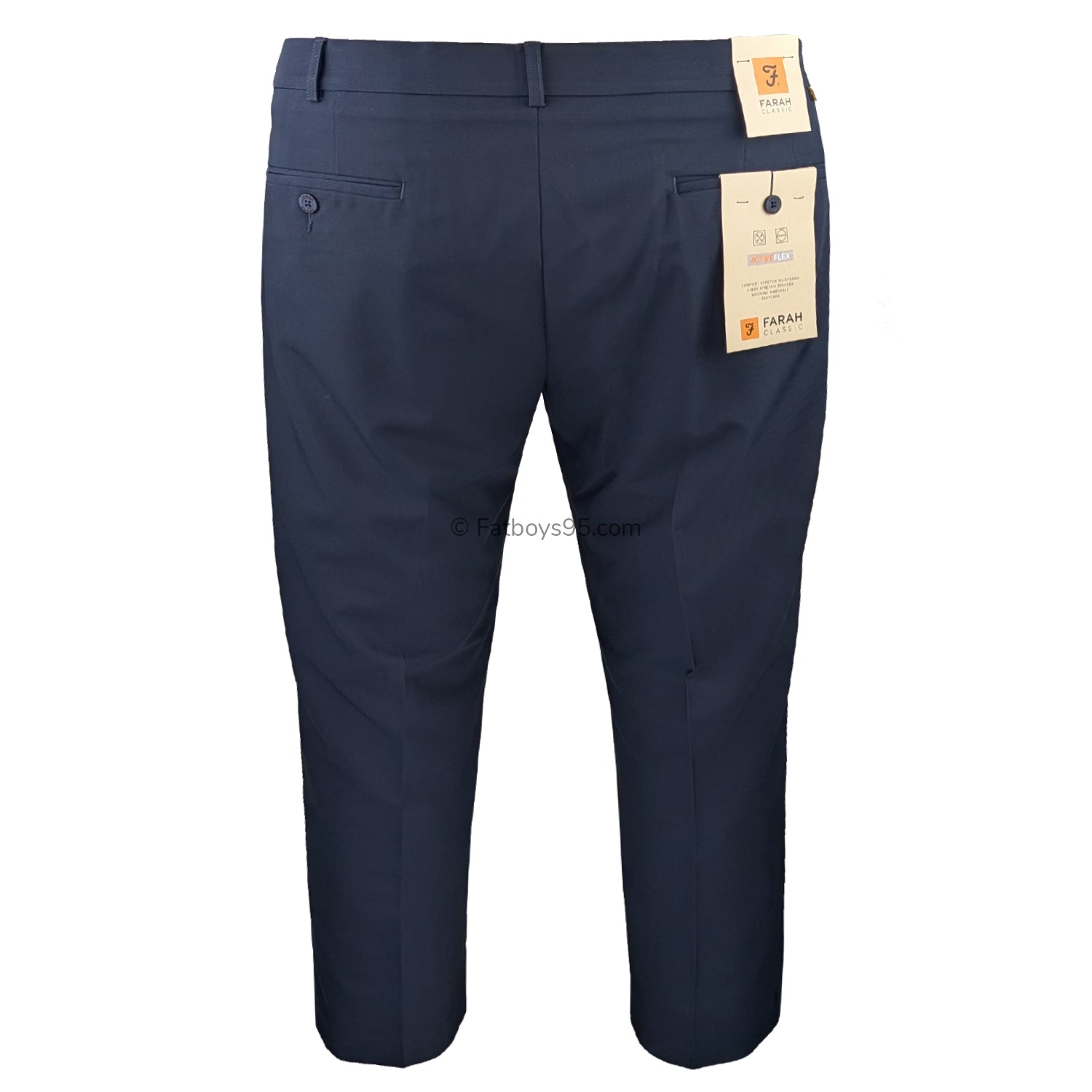 Farah Trousers - FABS8023 - Roachman Stretch - Navy 4