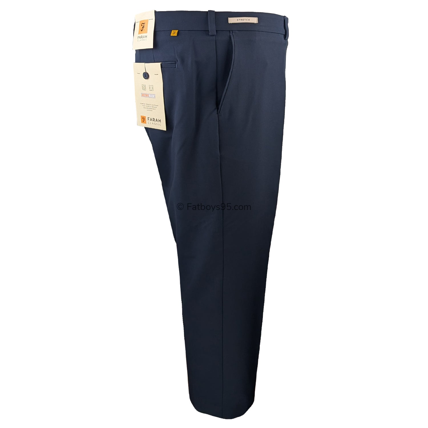 Farah Trousers - FABS8023 - Roachman Stretch - Navy 6