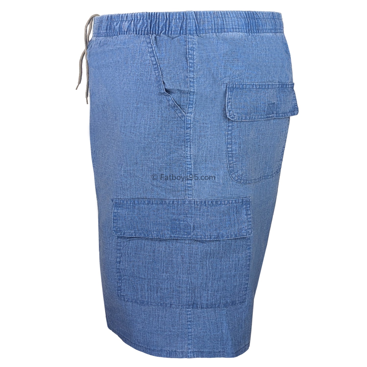 Fitzgerald Denim Cargo Shorts - Denim 3