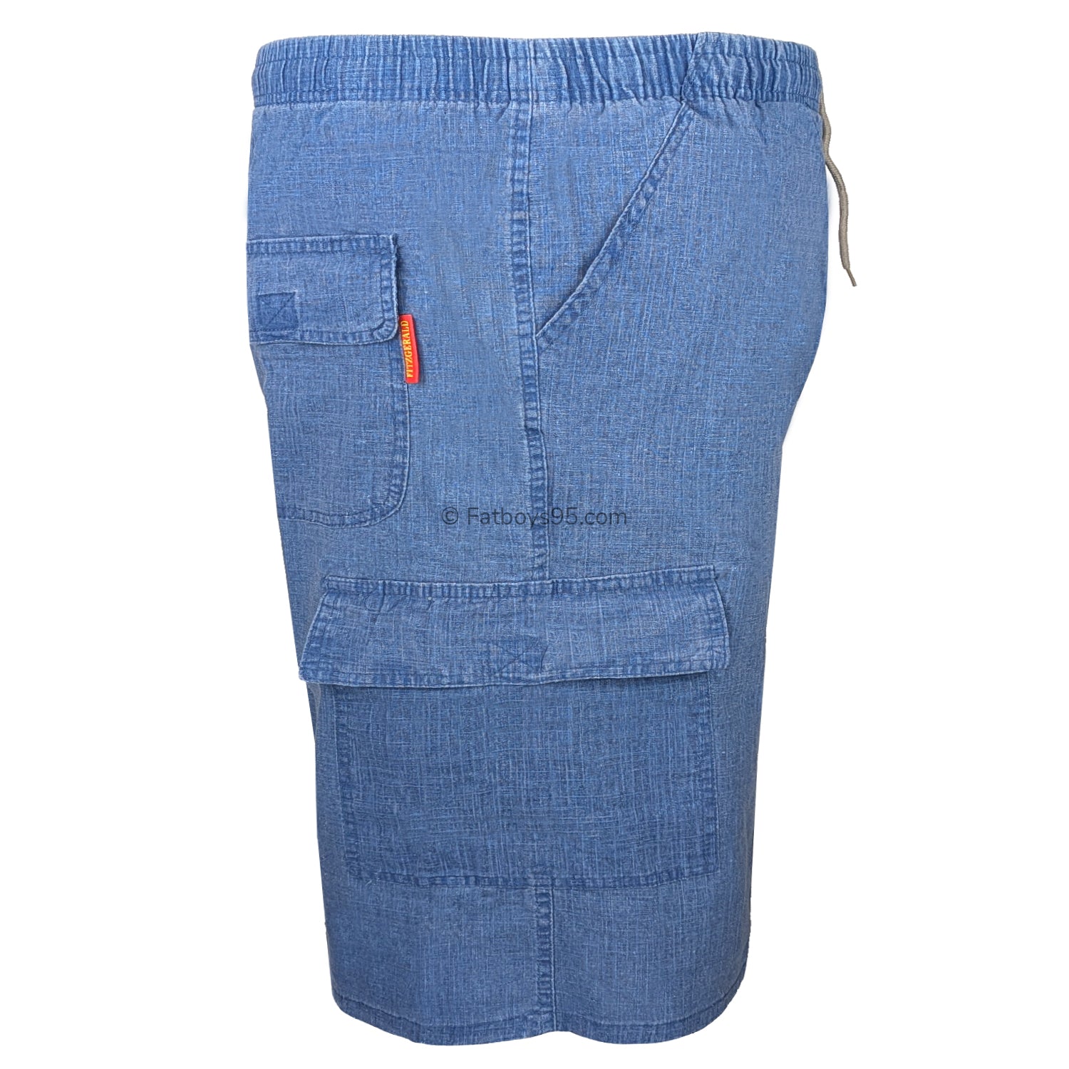 Fitzgerald Denim Cargo Shorts - Denim 6