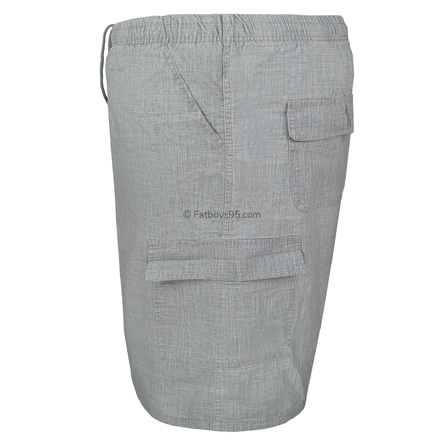 Fitzgerald Denim Cargo Shorts - Grey 3