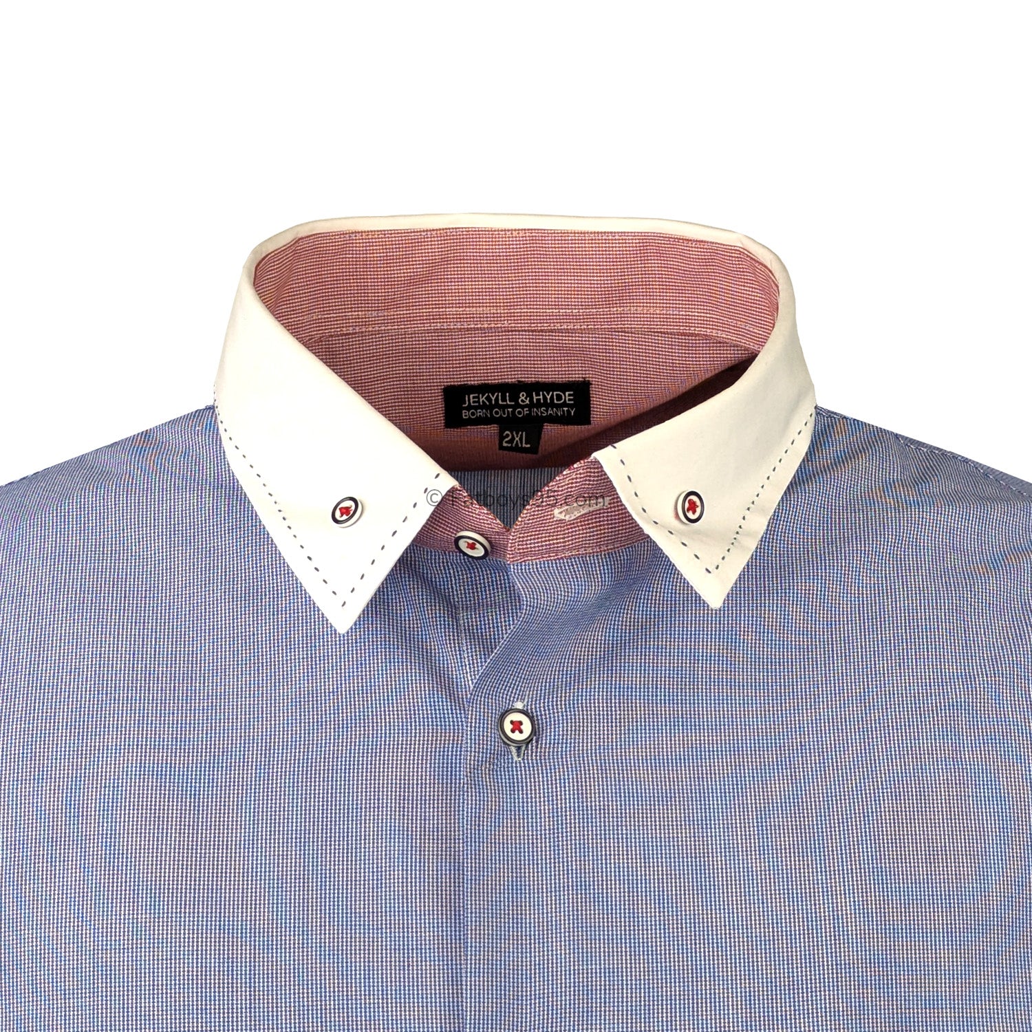 Jekyll & Hyde L/S Shirt - Arduino - Blue 2