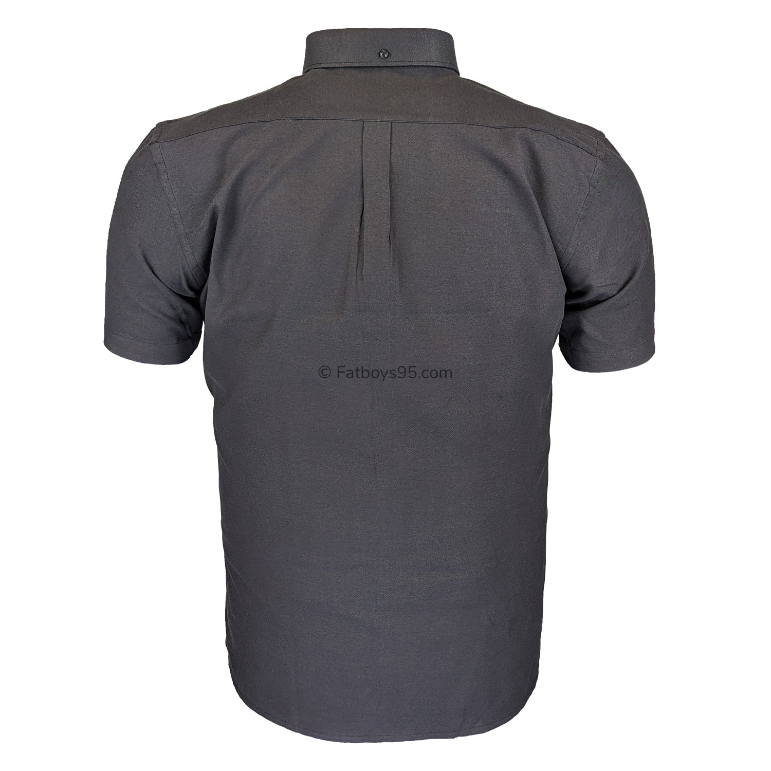 Kam S/S Oxford Shirt - KBS 663A - Black 3