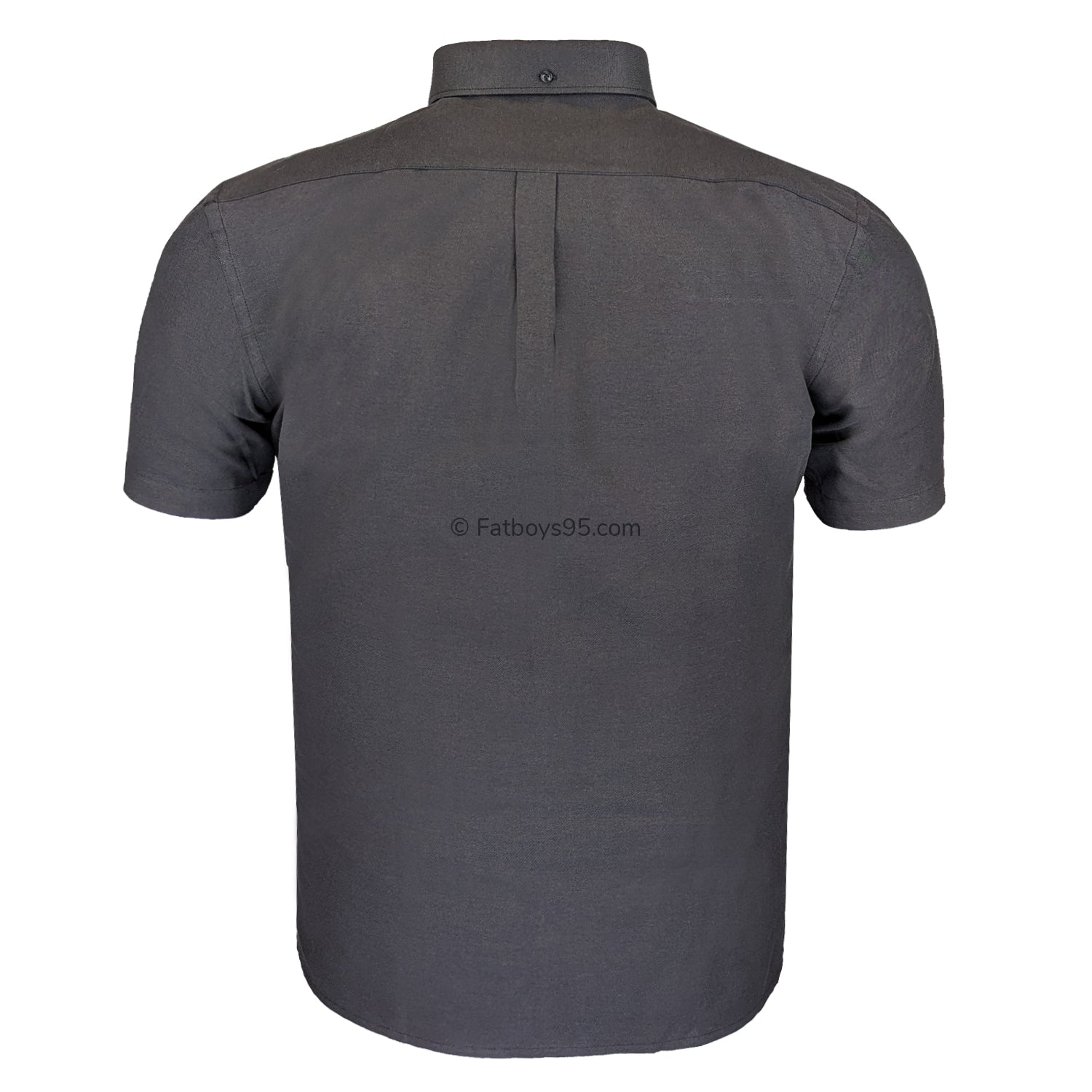 Kam S/S Oxford Shirt - KBS 663A - Black 3