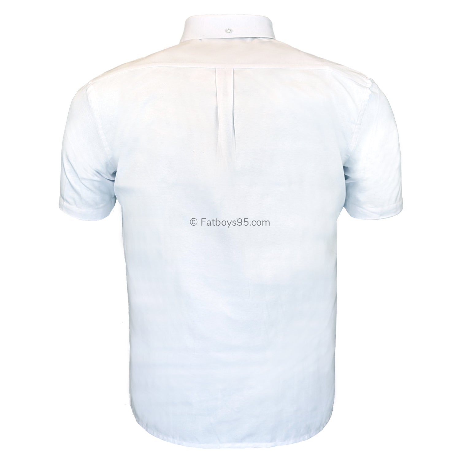Kam S/S Oxford Shirt - KBS 663A - White 3