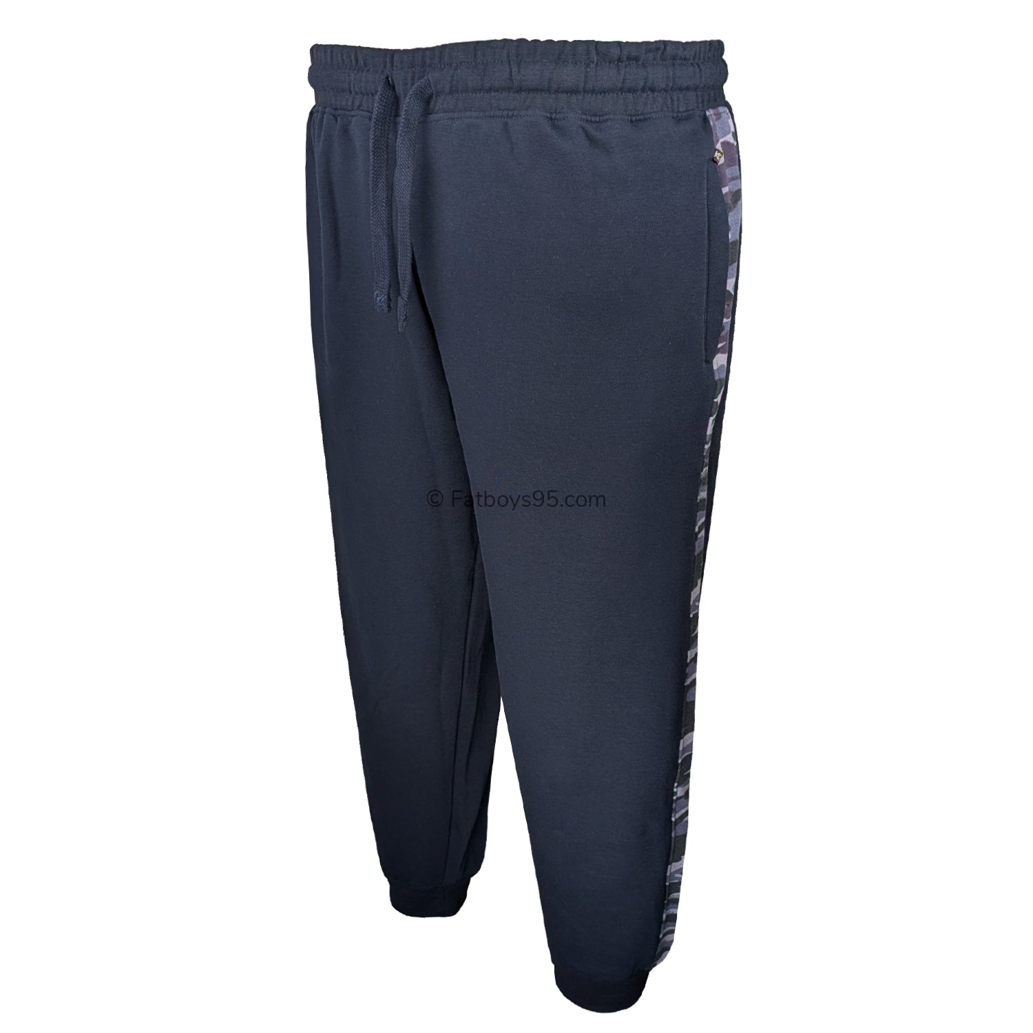 Kam Camo Joggers - KBS 236 - Navy 2