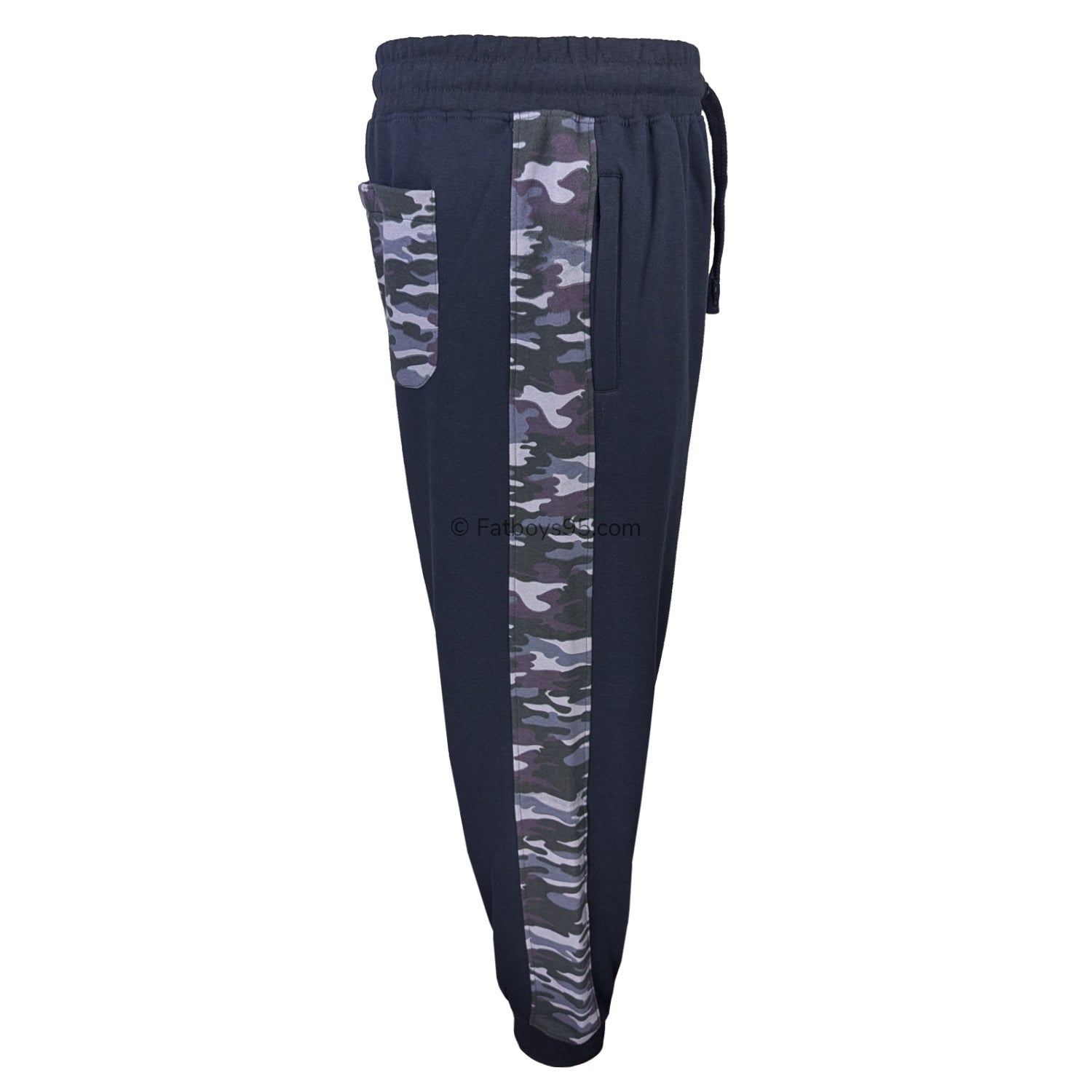 Kam Camo Joggers - KBS 236 - Navy 6
