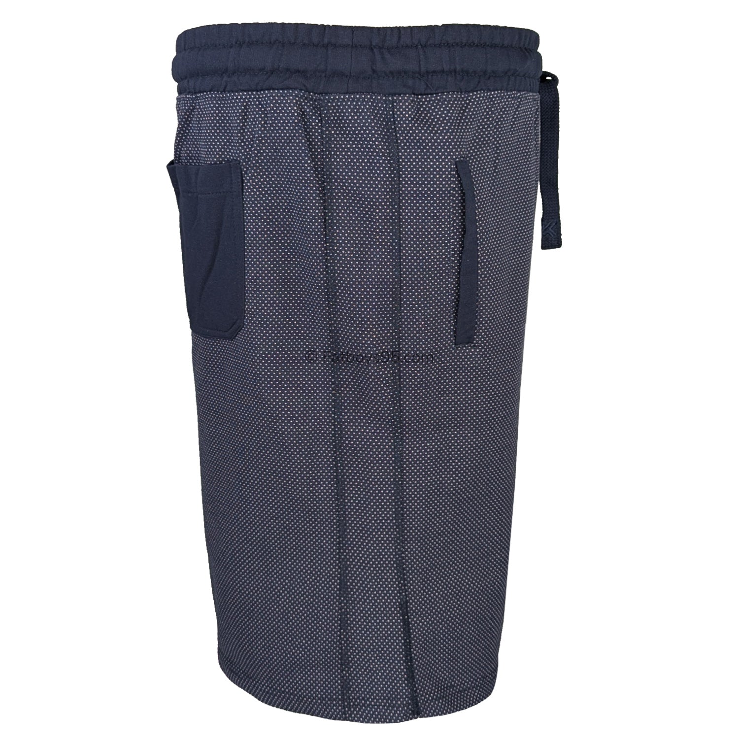 Kam Dobby Print Shorts - KBS 3310 - Indigo 6