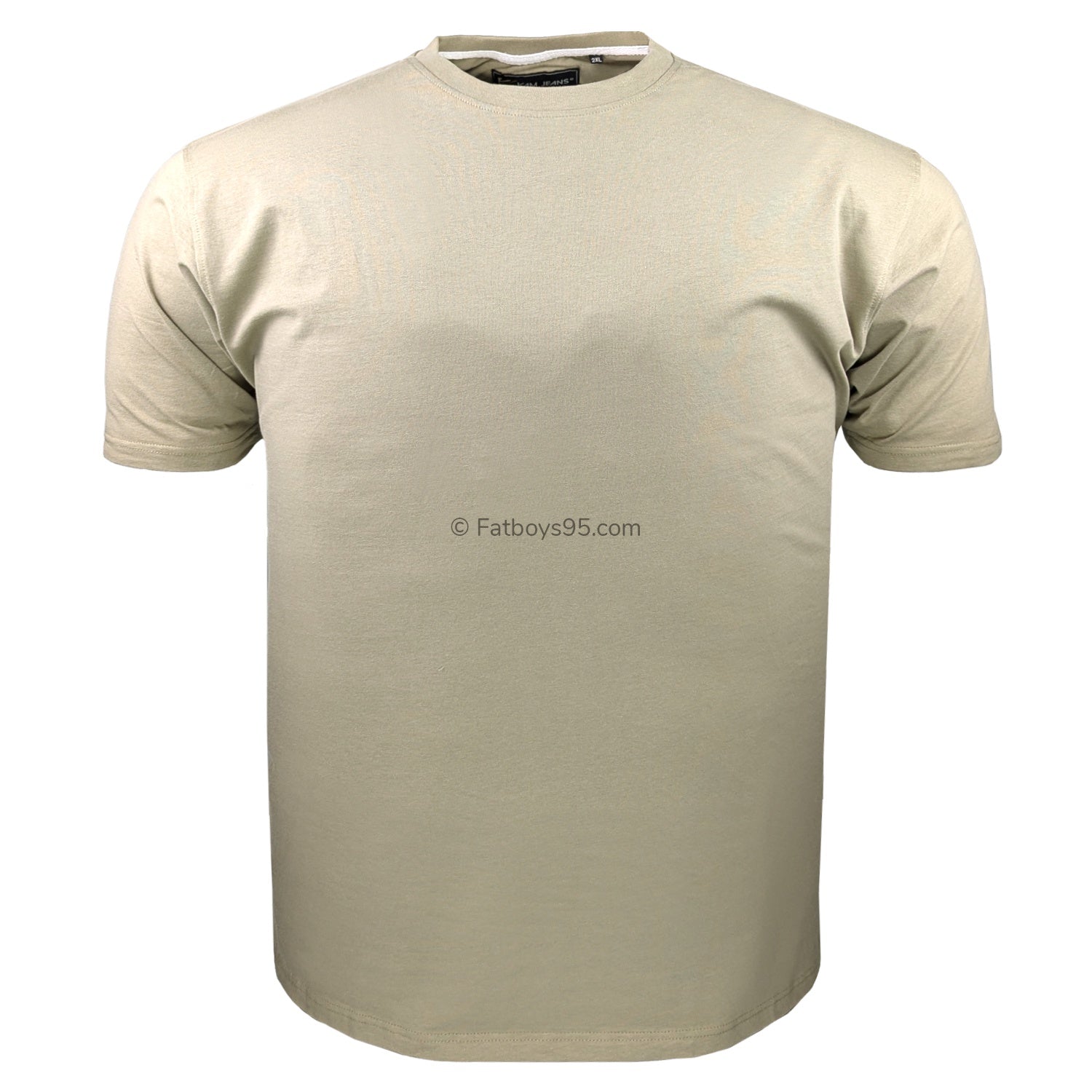 Kam Plain Round Neck T-Shirt - KBS 500S - Laurel Oak 1