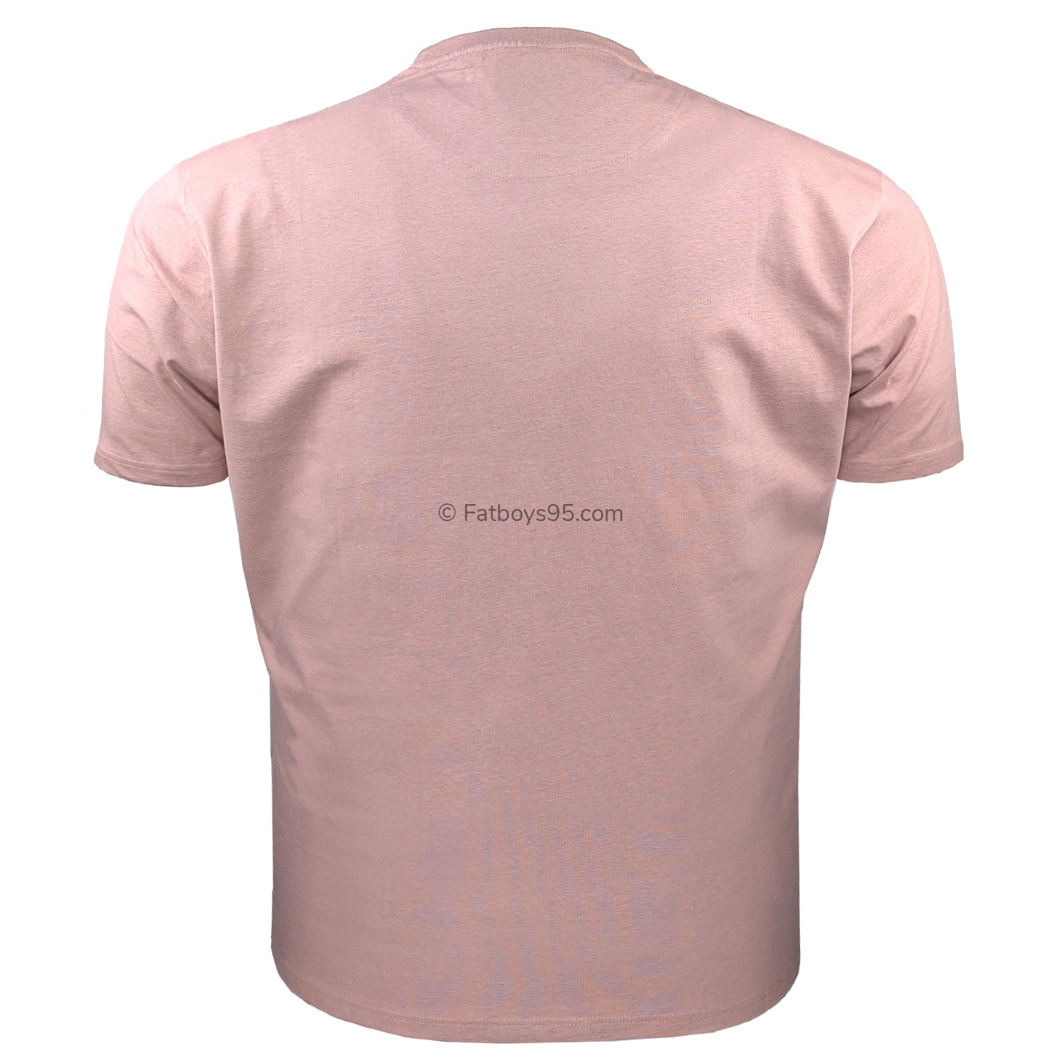 Kam Plain Round Neck T-Shirt - KBS 500S - Mauve 3